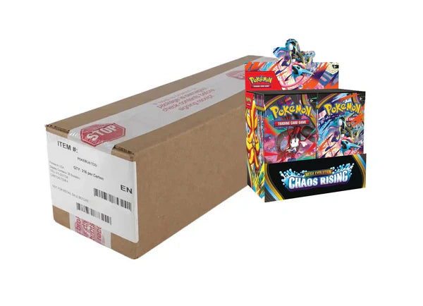 PREORDER: Chaos Rising Booster Box Case